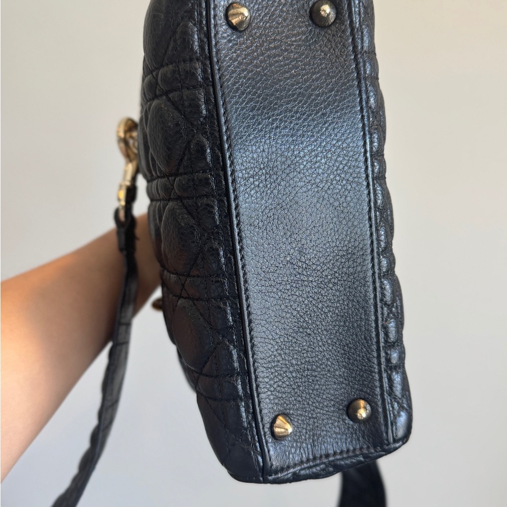Christian Dior Lady Dior Cannage Handbag Small size - Picture 6 of 13